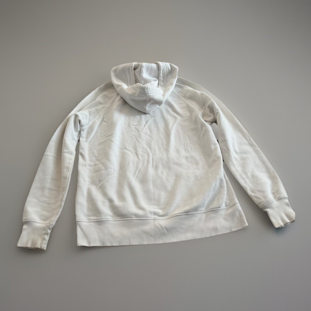 The North Face White Pullover Hoodie Sweatshirt Womens Medium - Picture 2 of 7